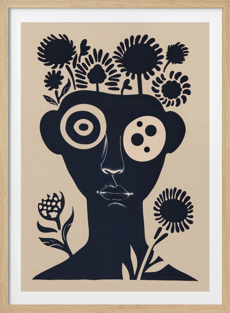 Flower Head - Poster / Art Print