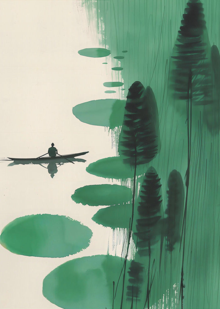 Serenity On the River - Poster / Art Print