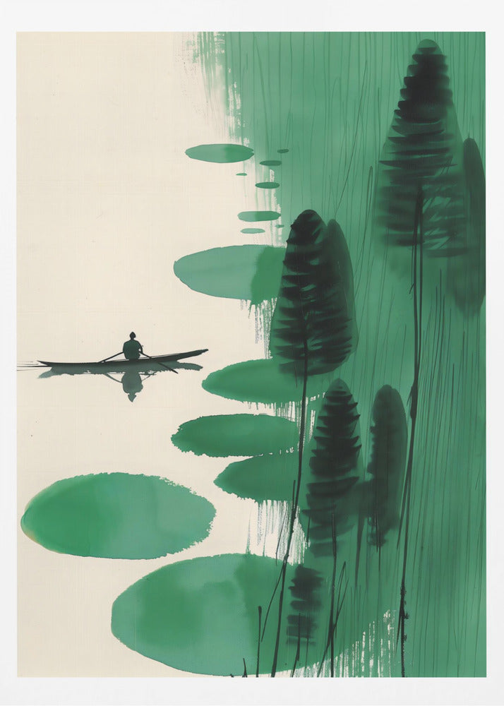 Serenity On the River - Poster / Art Print