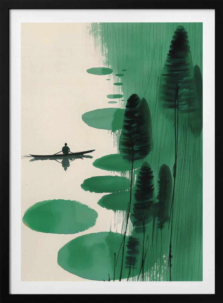 Serenity On the River - Poster / Art Print