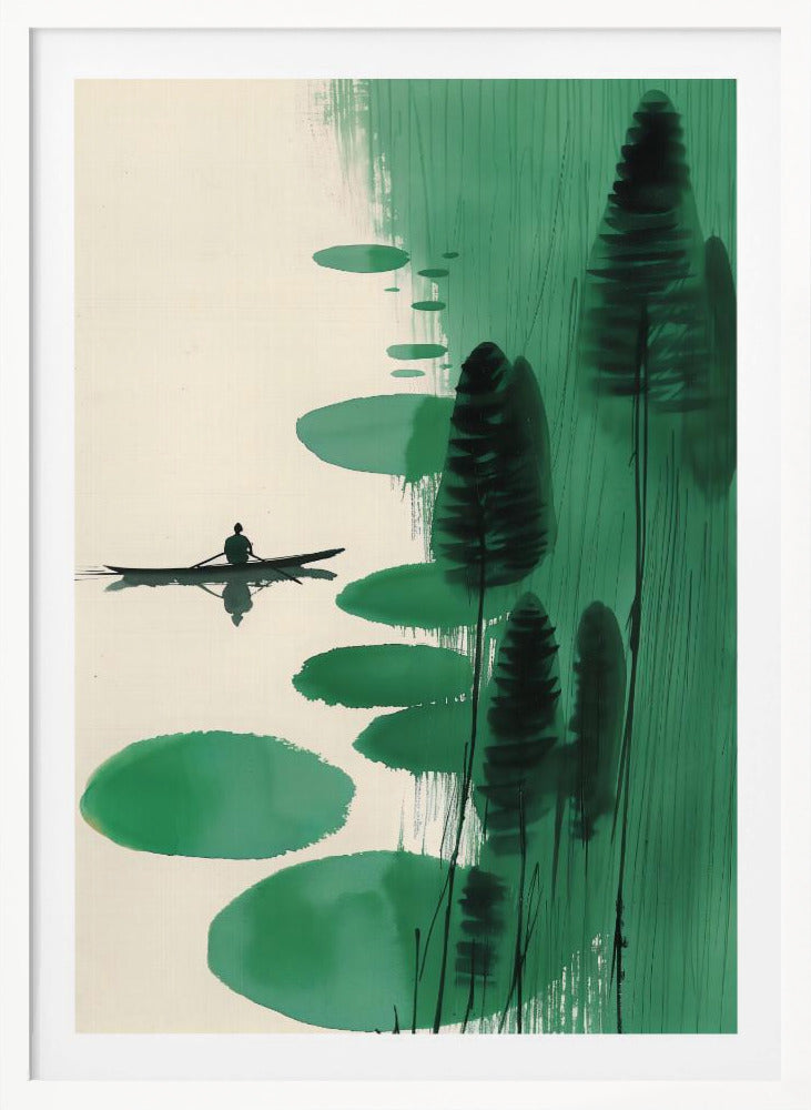 Serenity On the River - Poster / Art Print
