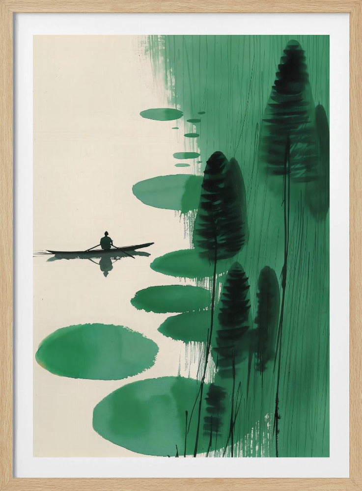 Serenity On the River - Poster / Art Print