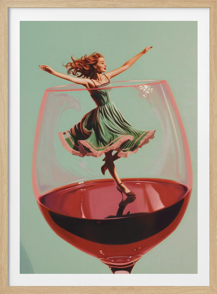 Wine Dance - Poster / Art Print