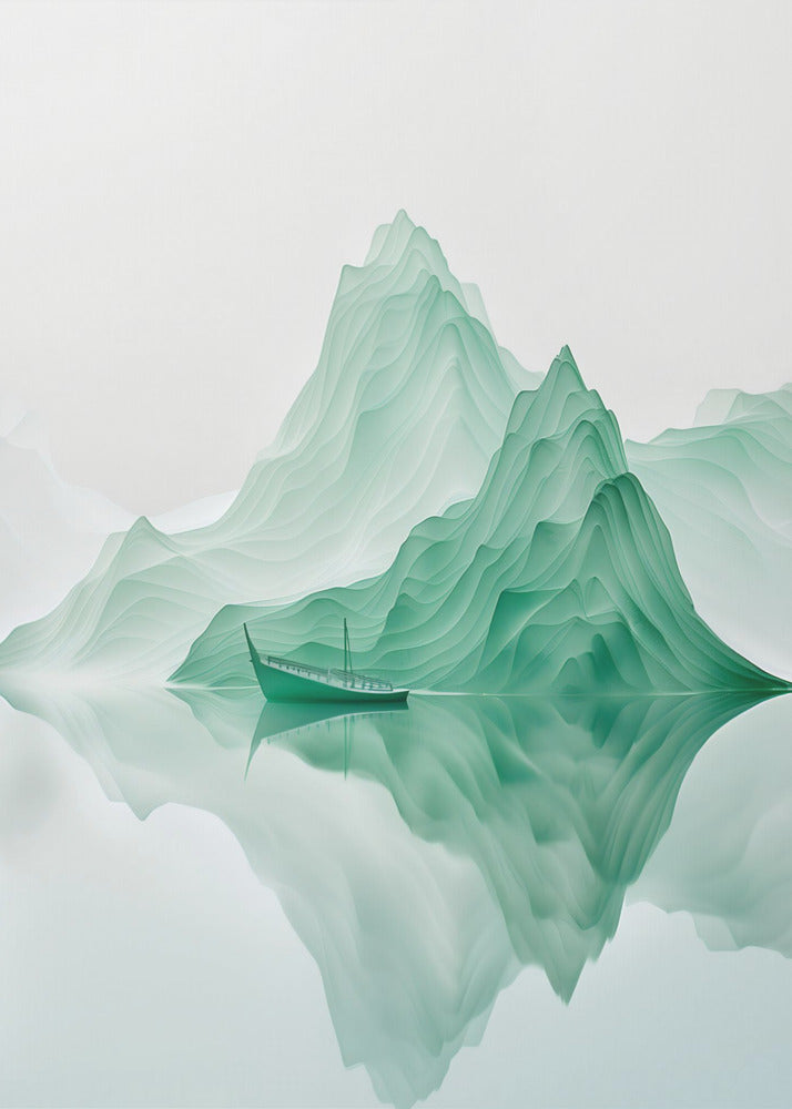 In Calm Waters - Poster / Art Print