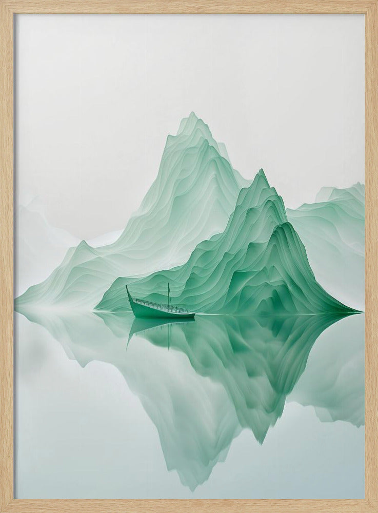 In Calm Waters - Poster / Art Print