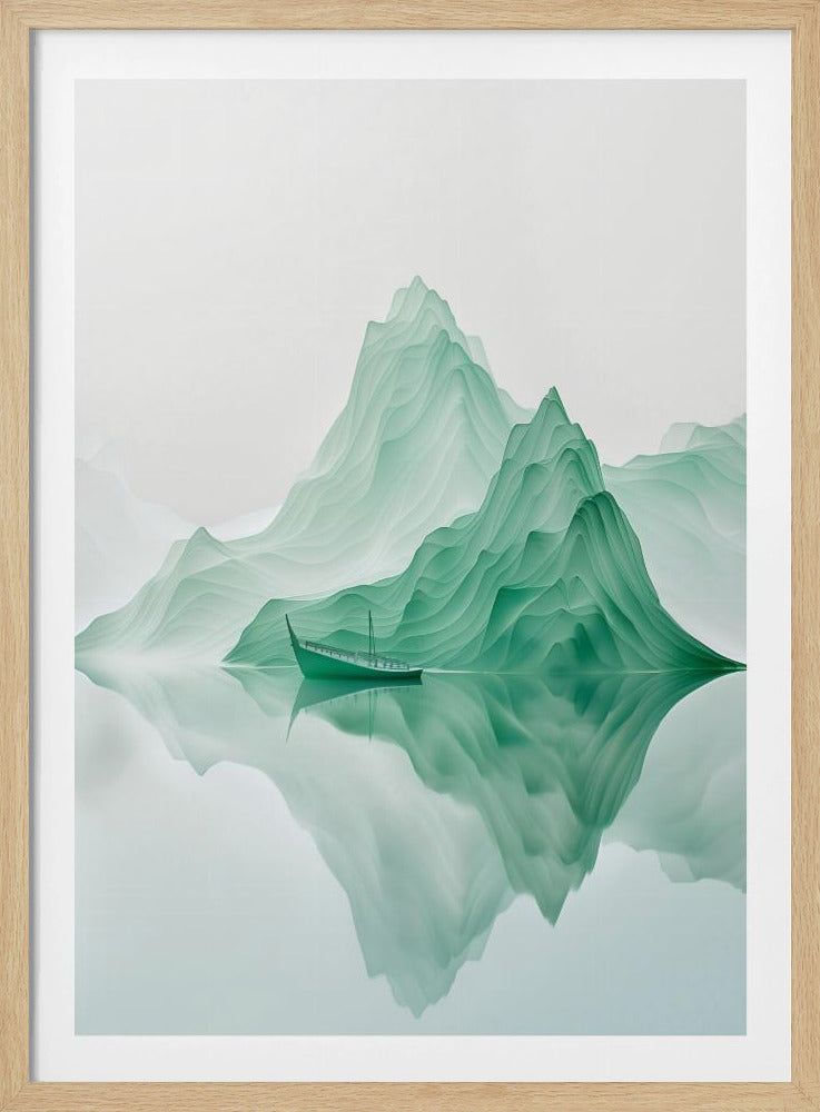In Calm Waters - Poster / Art Print