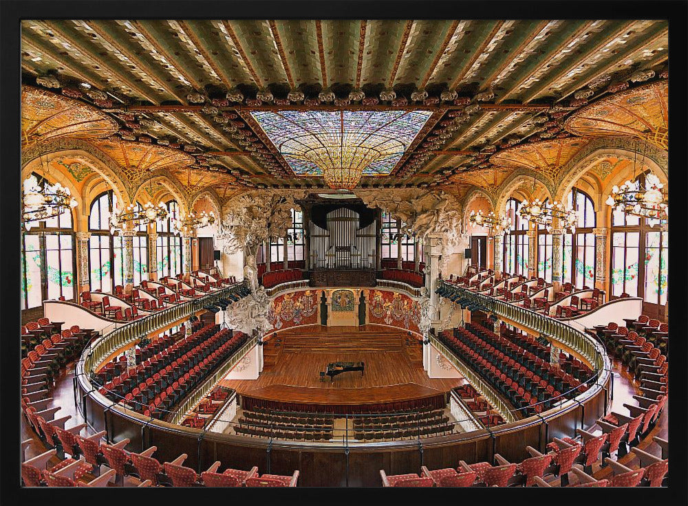 Inside the Palau - Poster / Art Print