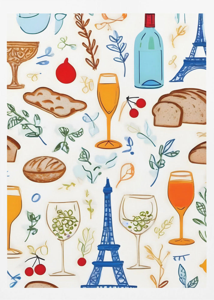 Paris Things - Poster / Art Print