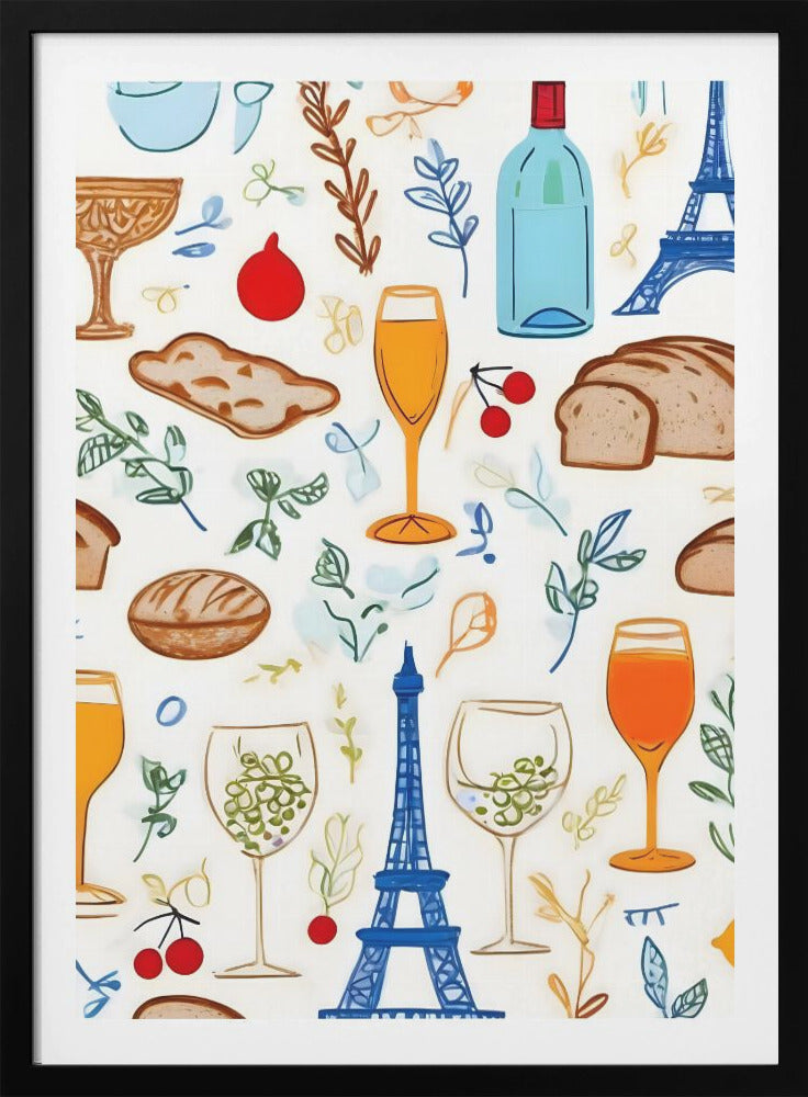 Paris Things - Poster / Art Print