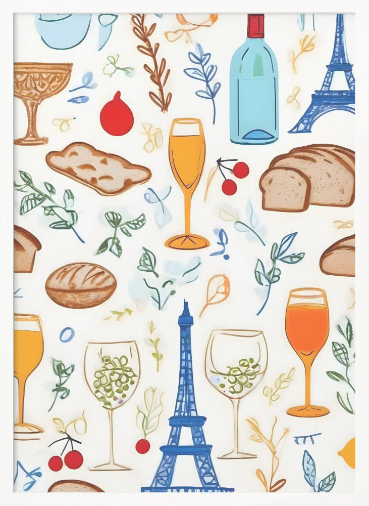 Paris Things - Poster / Art Print