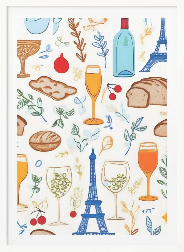 Paris Things - Poster / Art Print
