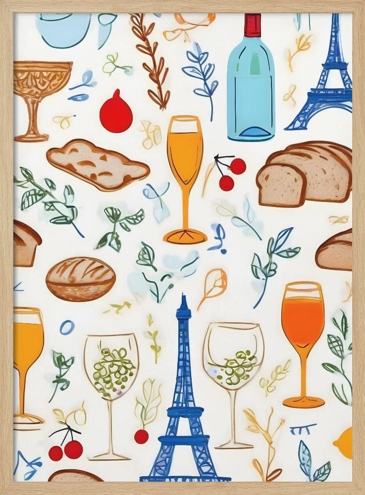 Paris Things - Poster / Art Print