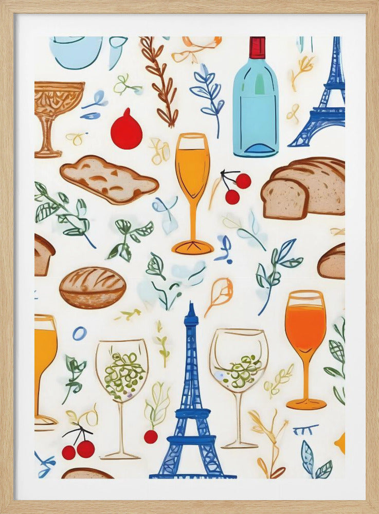 Paris Things - Poster / Art Print