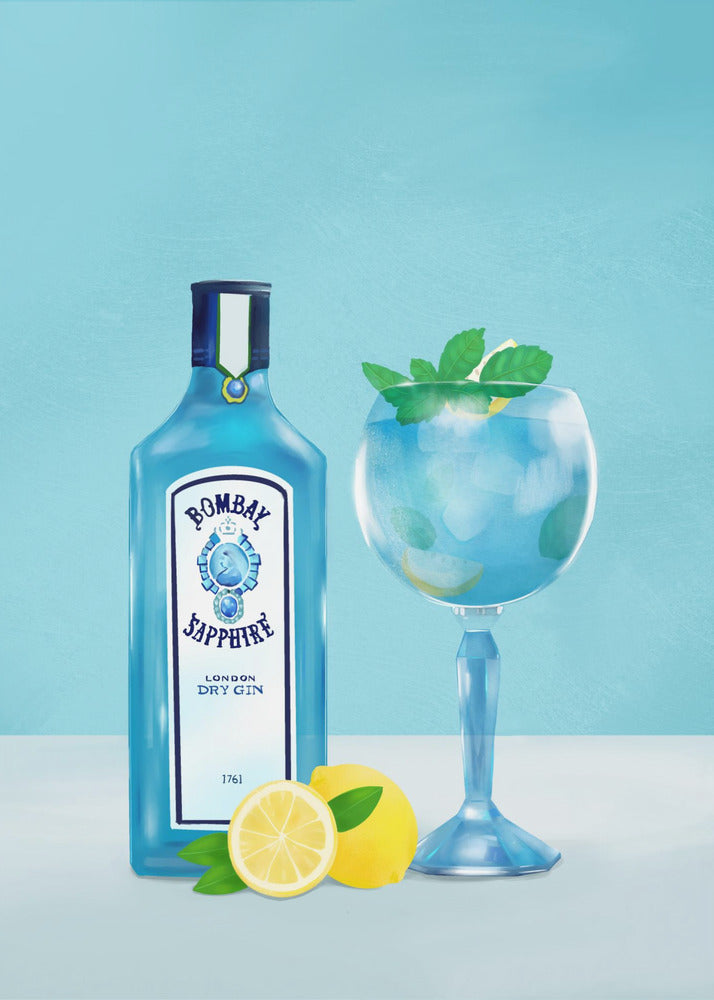 Gin Cocktail - Poster / Art Print