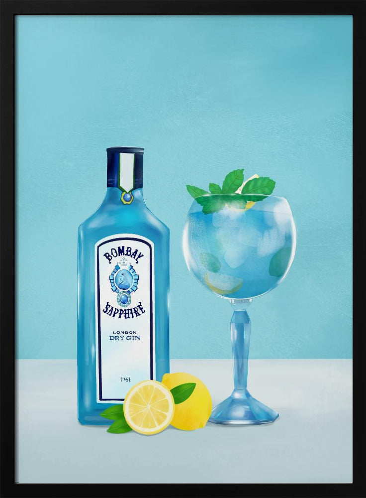 Gin Cocktail - Poster / Art Print