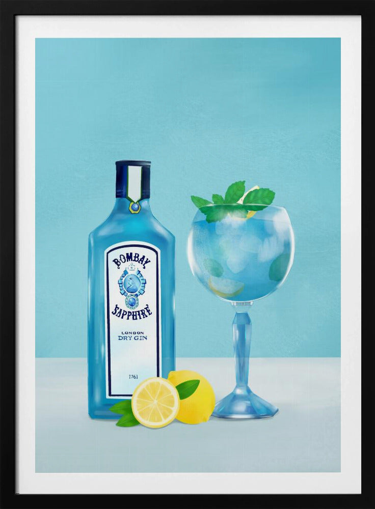 Gin Cocktail - Poster / Art Print