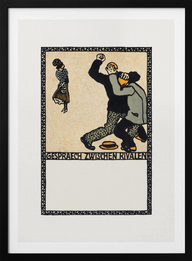 Conversation Between Rivals - Poster / Art Print