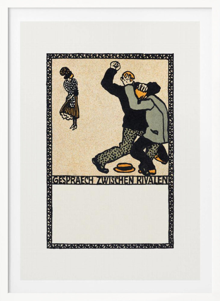 Conversation Between Rivals - Poster / Art Print