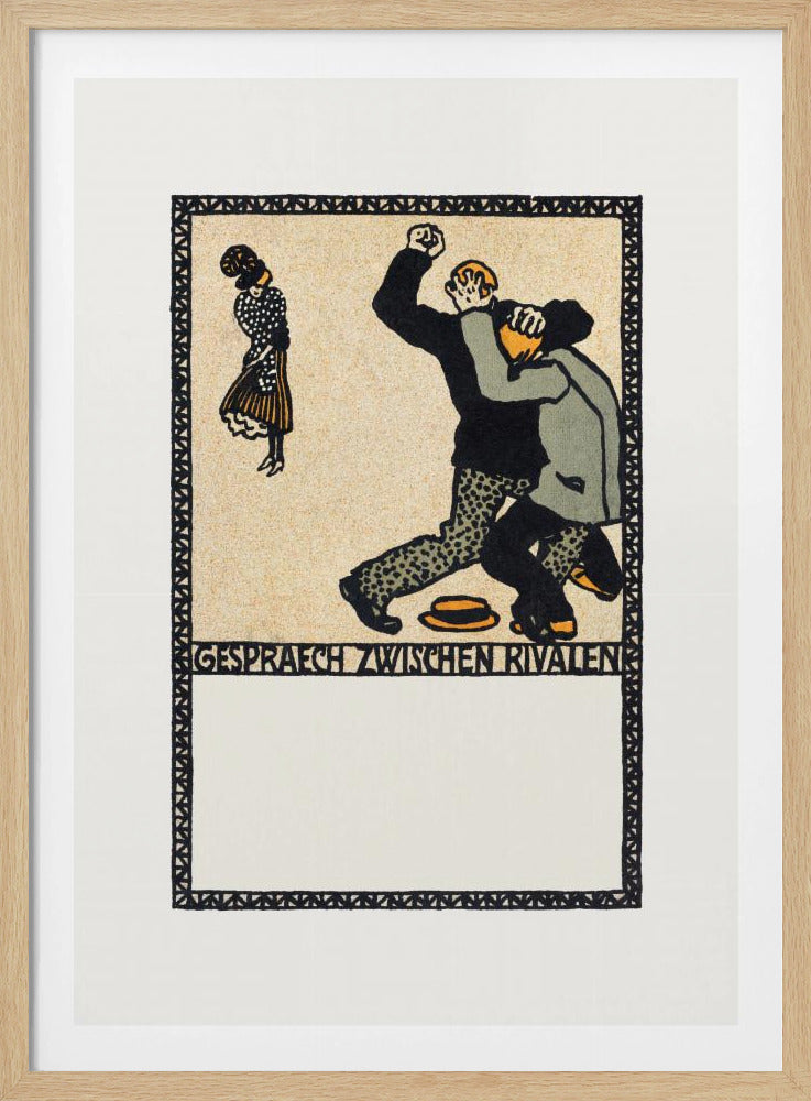 Conversation Between Rivals - Poster / Art Print