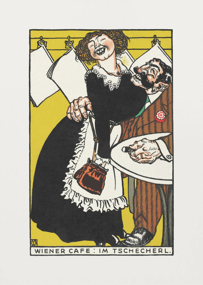 Viennese Café In the Little Café - Poster / Art Print