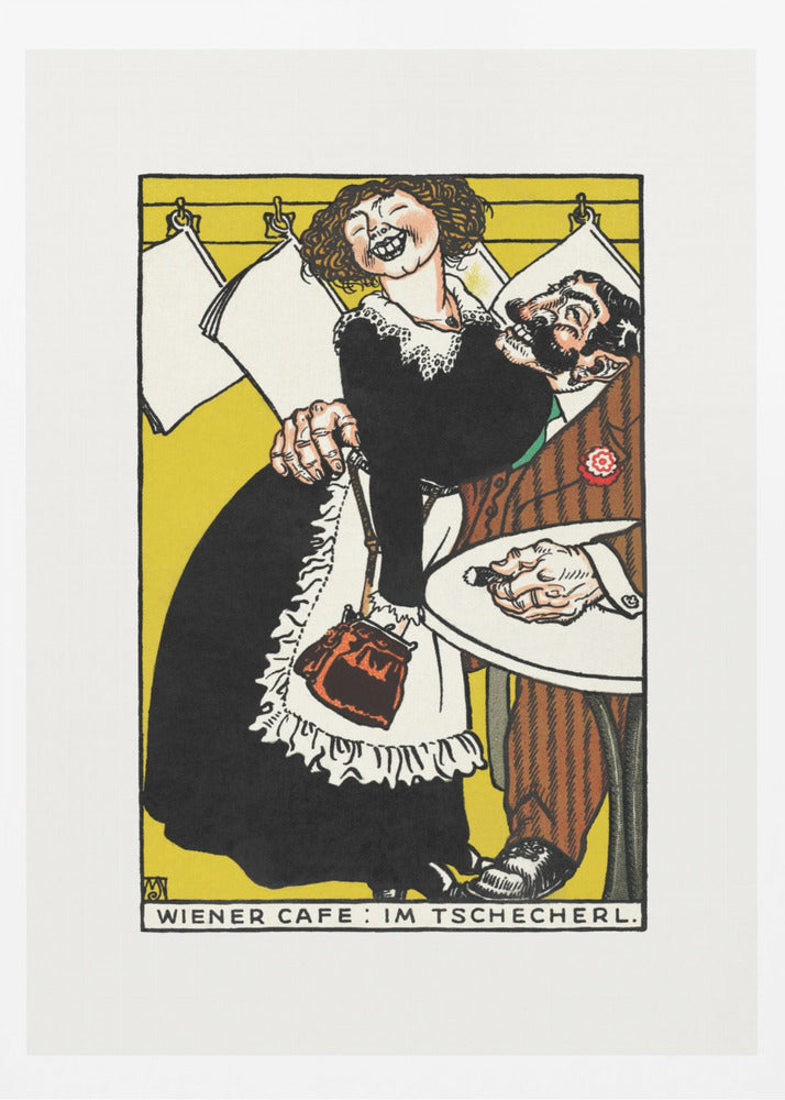 Viennese Café In the Little Café - Poster / Art Print