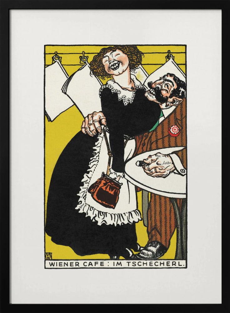 Viennese Café In the Little Café - Poster / Art Print