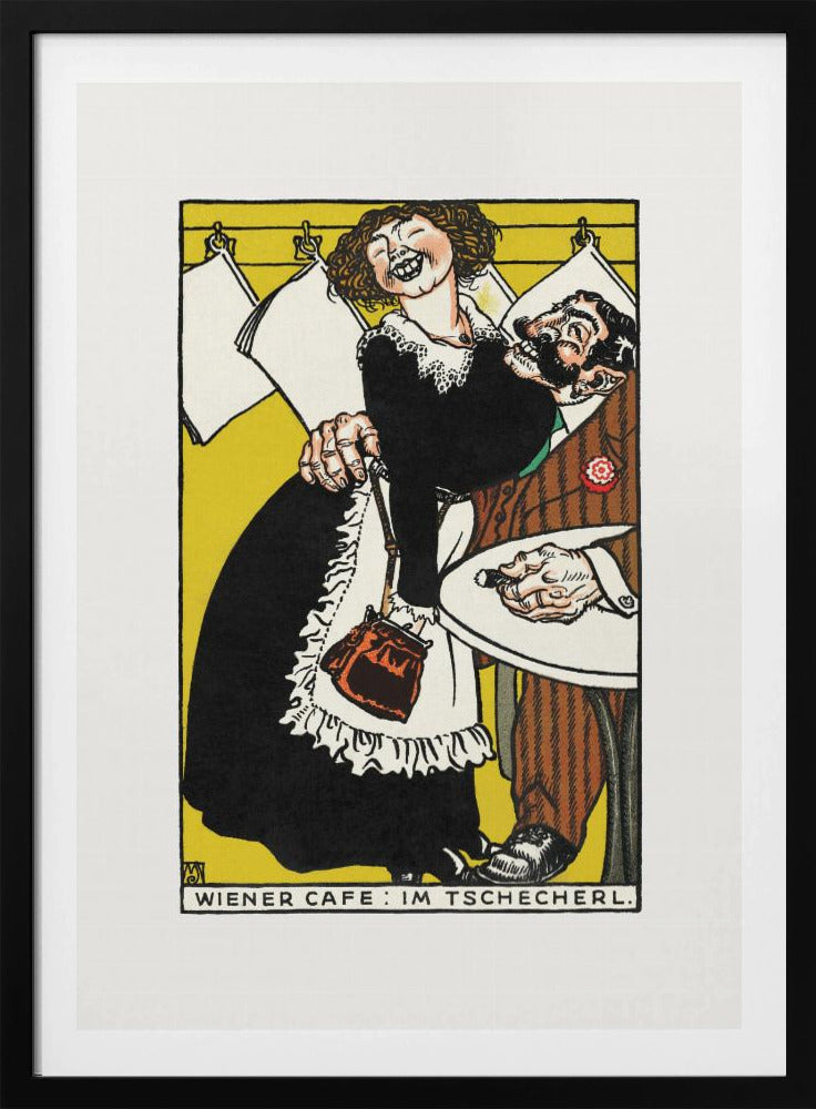 Viennese Café In the Little Café - Poster / Art Print