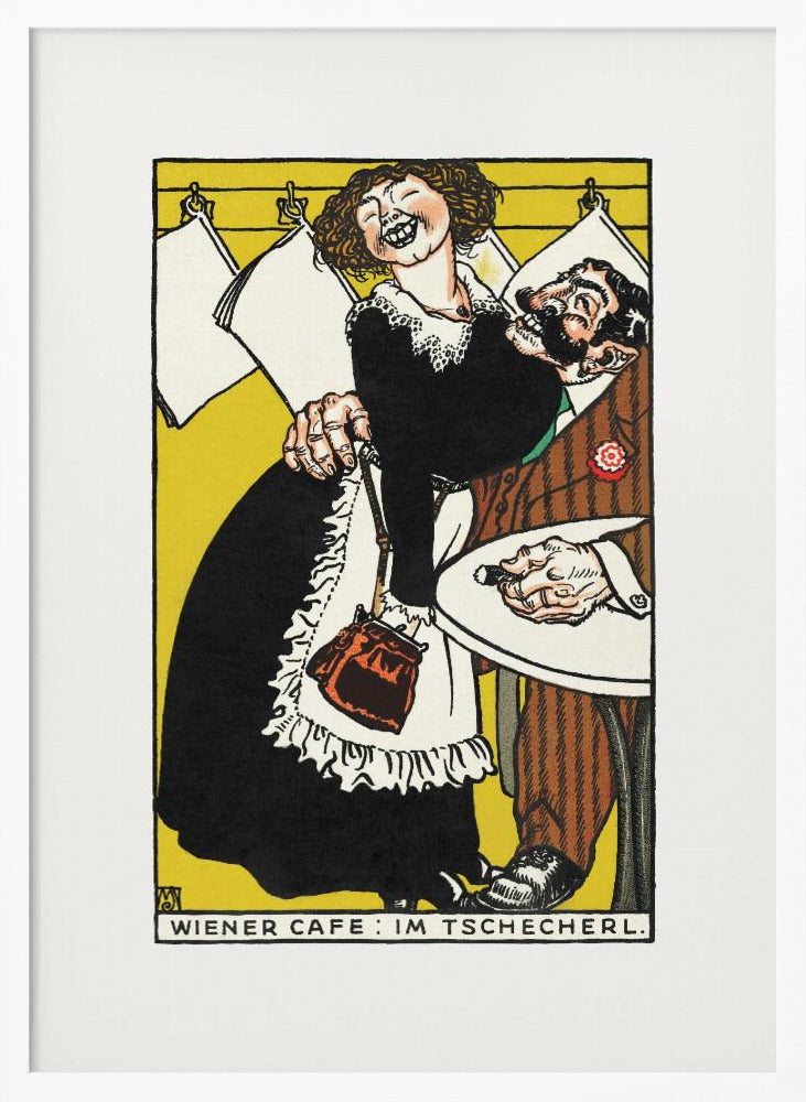 Viennese Café In the Little Café - Poster / Art Print