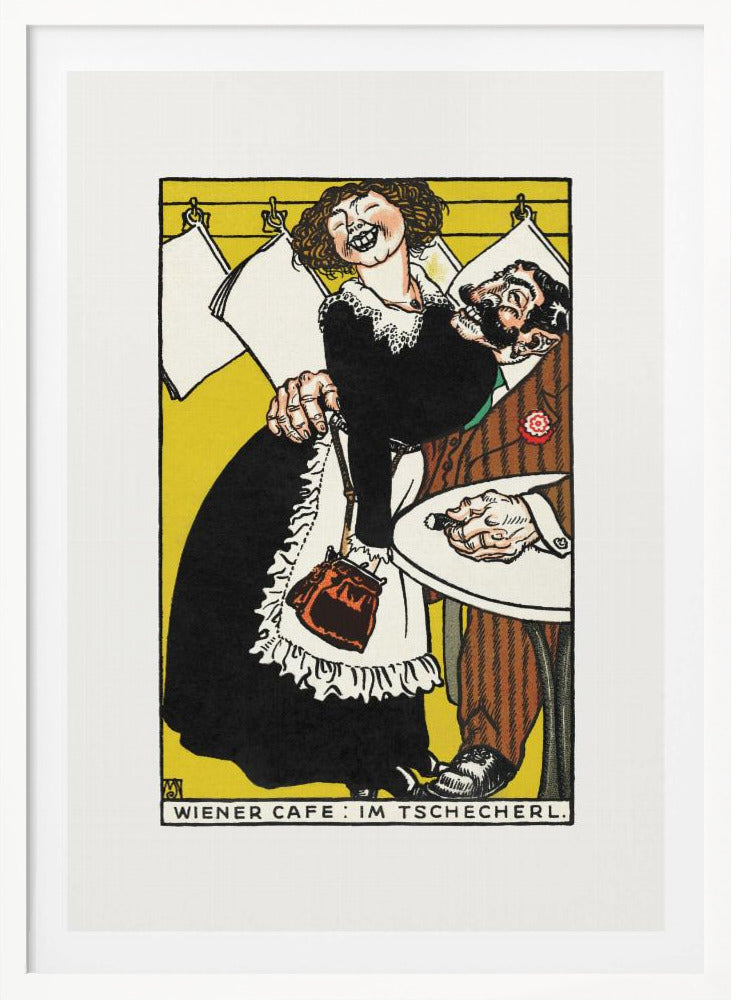 Viennese Café In the Little Café - Poster / Art Print