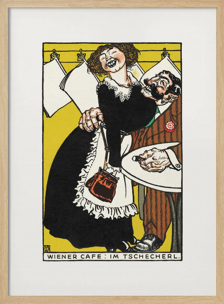 Viennese Café In the Little Café - Poster / Art Print