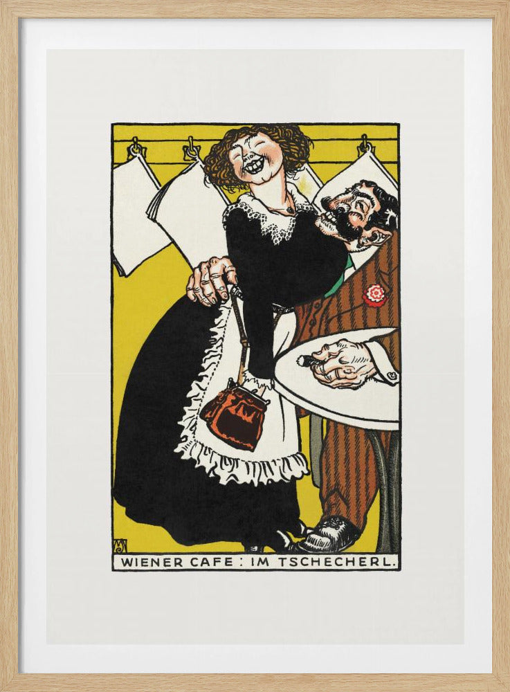 Viennese Café In the Little Café - Poster / Art Print