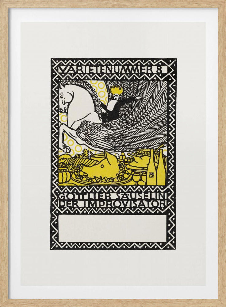 Gottlieb Säuselin the Improviser - Poster / Art Print