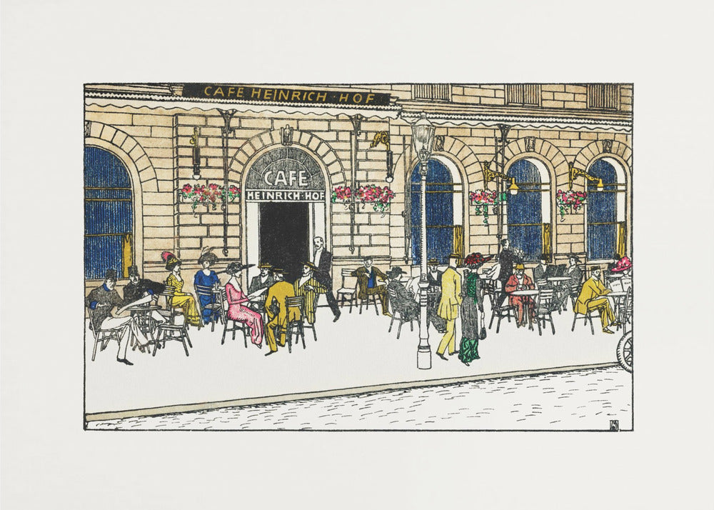 Café Heinrichhof - Poster / Art Print