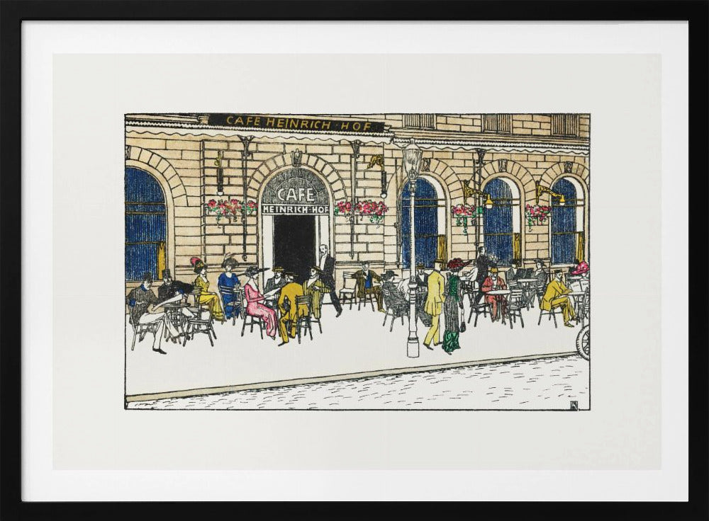 Café Heinrichhof - Poster / Art Print