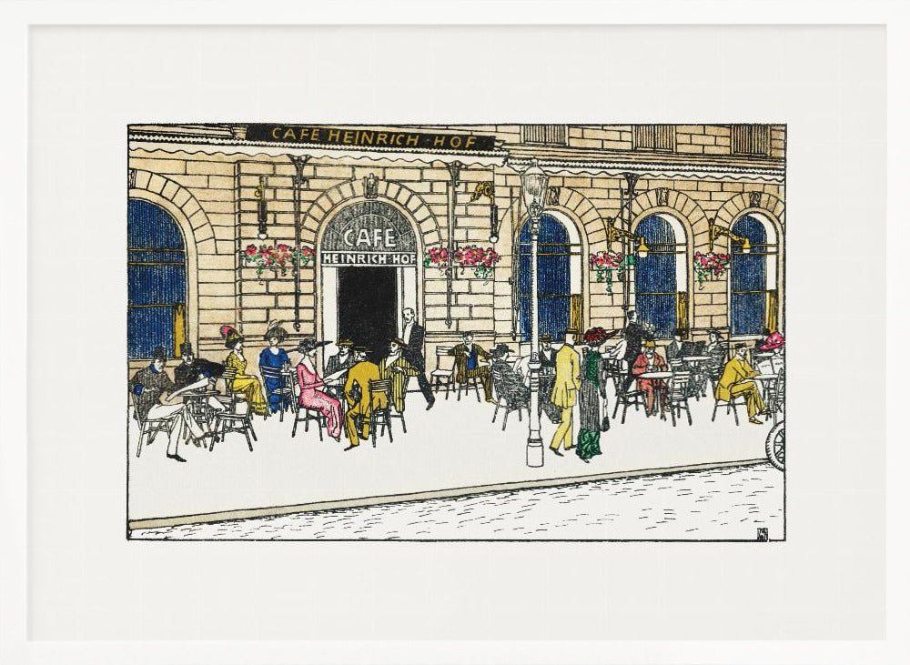 Café Heinrichhof - Poster / Art Print