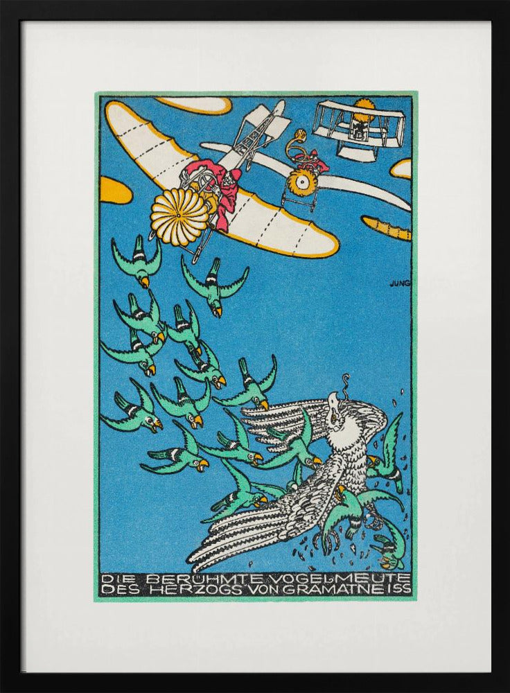 The Duke of Gramatneiss's Famous Pack of Birds - Poster / Art Print