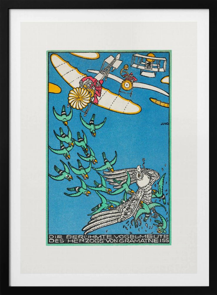 The Duke of Gramatneiss's Famous Pack of Birds - Poster / Art Print