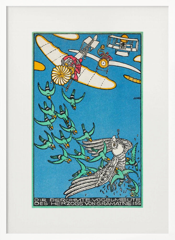The Duke of Gramatneiss's Famous Pack of Birds - Poster / Art Print