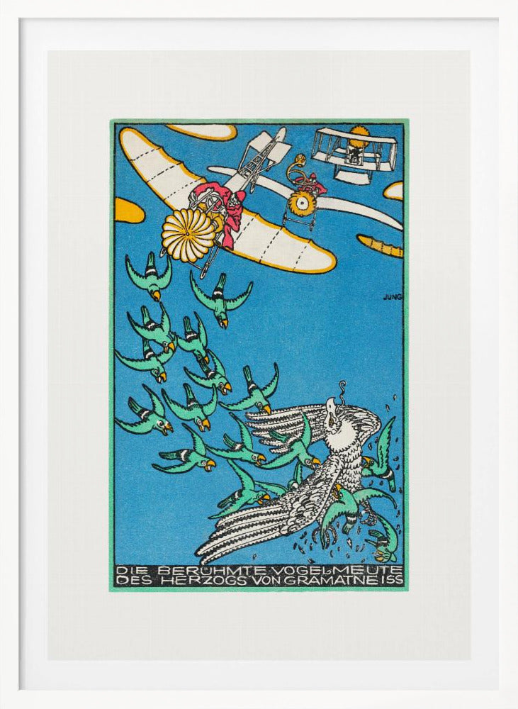 The Duke of Gramatneiss's Famous Pack of Birds - Poster / Art Print