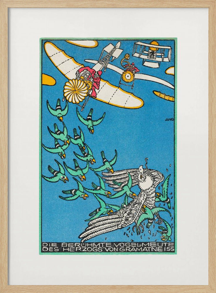 The Duke of Gramatneiss's Famous Pack of Birds - Poster / Art Print