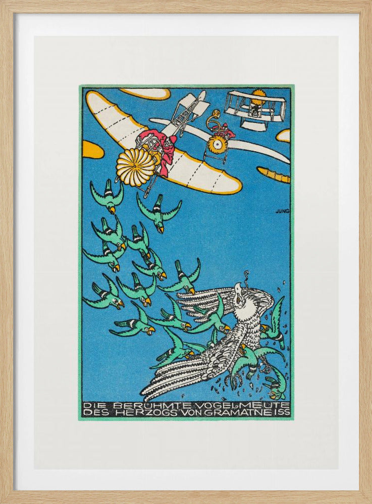 The Duke of Gramatneiss's Famous Pack of Birds - Poster / Art Print