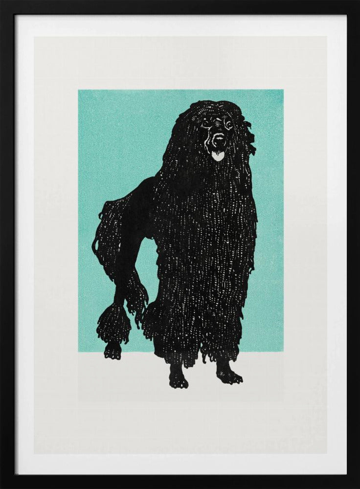 Poodle - Poster / Art Print