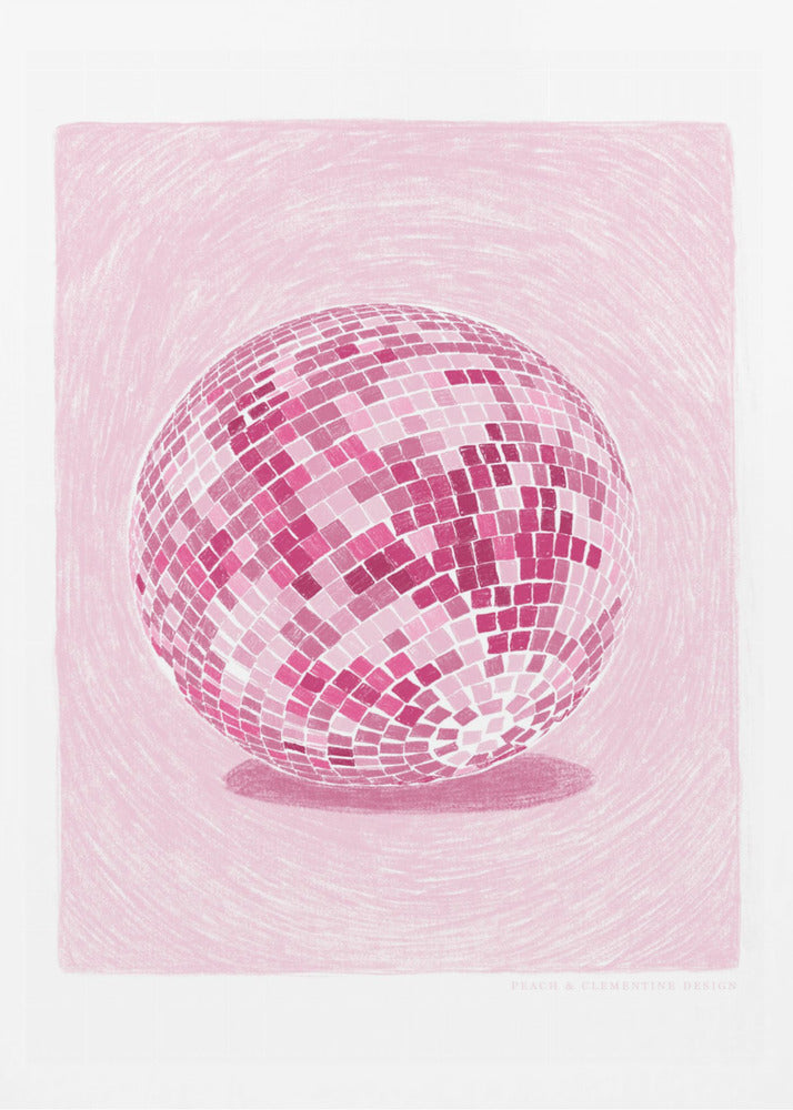 Pandc Discoball - Poster / Art Print