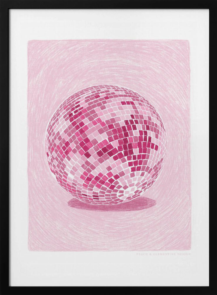 Pandc Discoball - Poster / Art Print