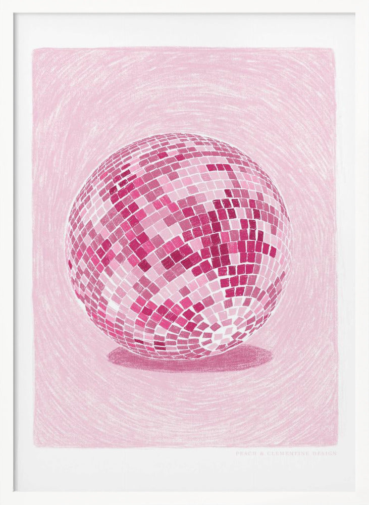 Pandc Discoball - Poster / Art Print