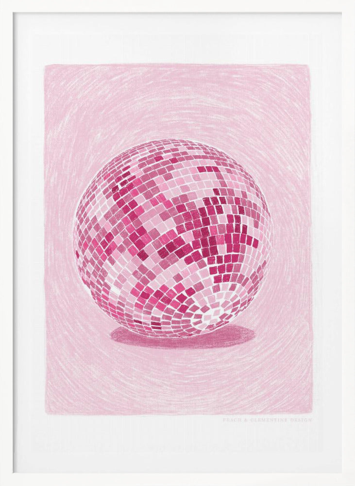 Pandc Discoball - Poster / Art Print