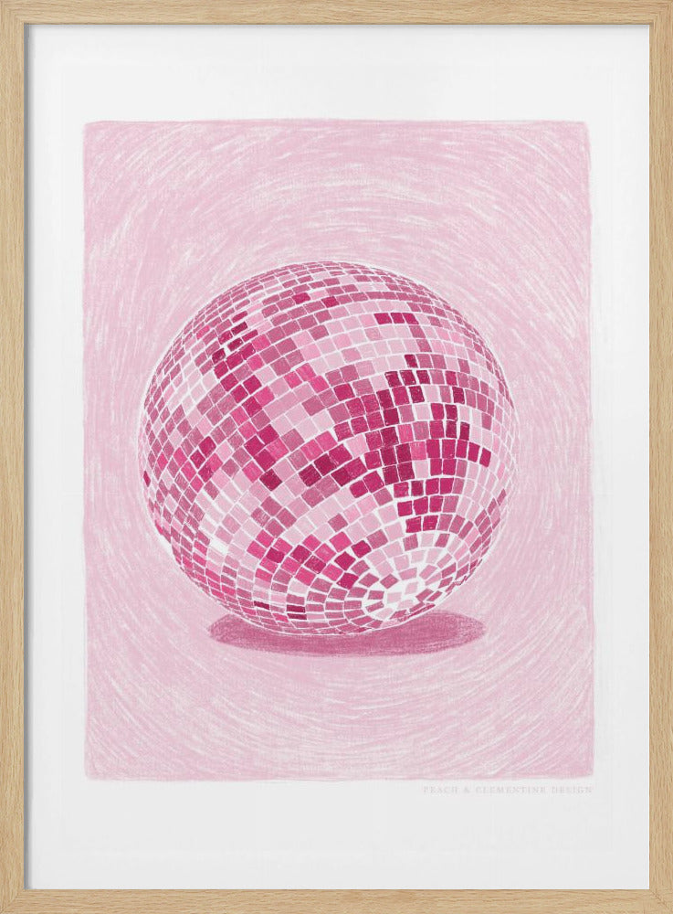 Pandc Discoball - Poster / Art Print