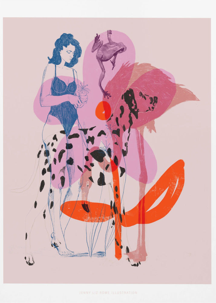 Jlr Collage3 - Poster / Art Print