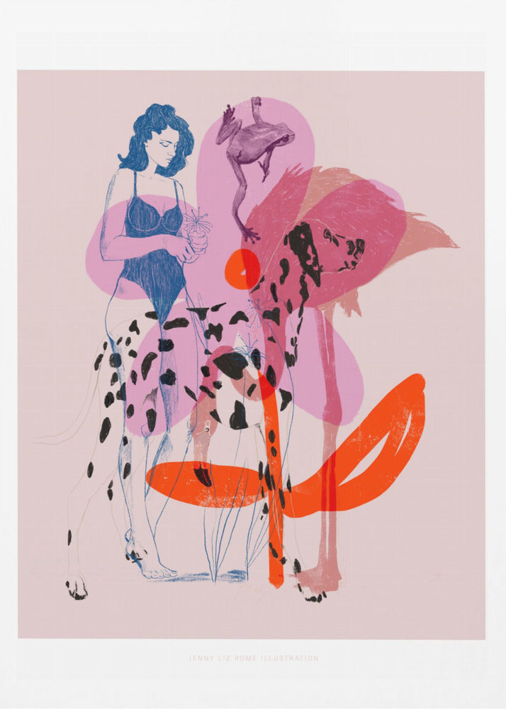 Jlr Collage3 - Poster / Art Print