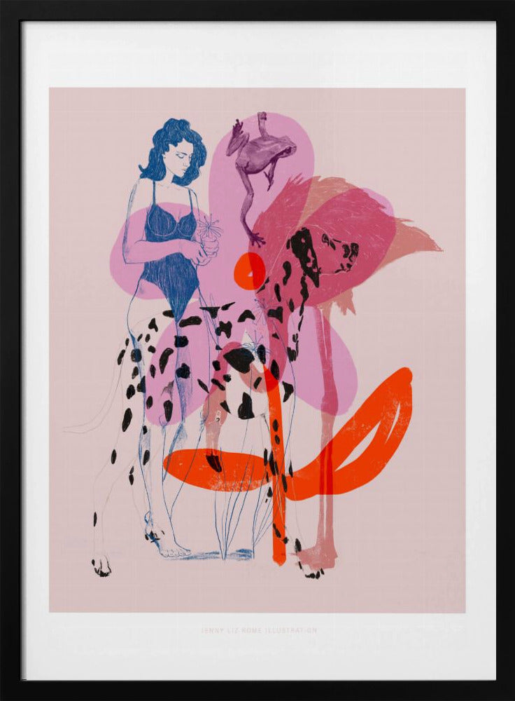 Jlr Collage3 - Poster / Art Print